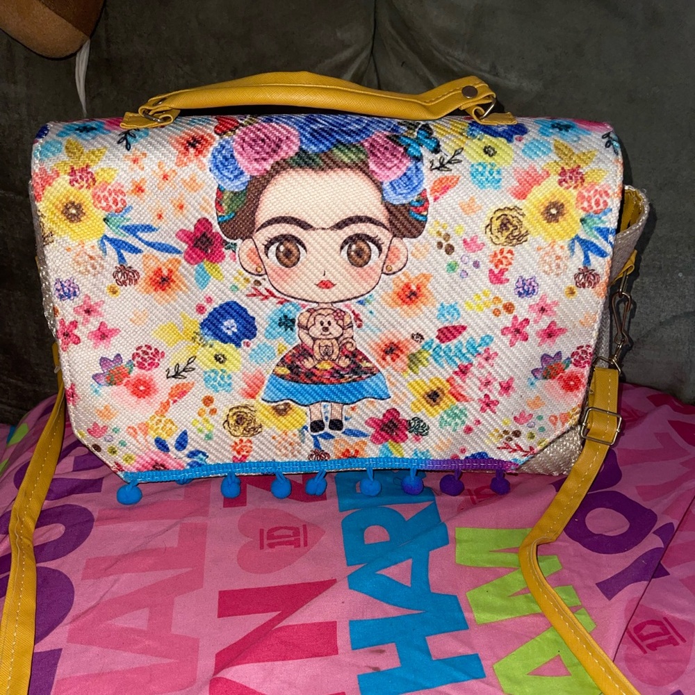 Frida Kahlo Satchel Handbag